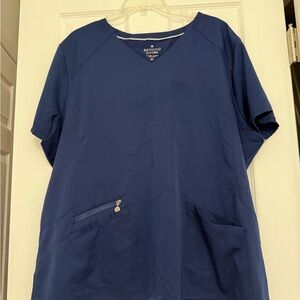 Women’s beyond scrubs Navy top
